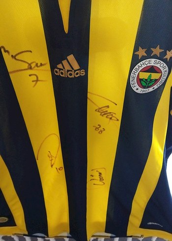 Erkek Fenerbahçe Forma SOW ve bir kaç futbolcu imzalı - Görsel 3