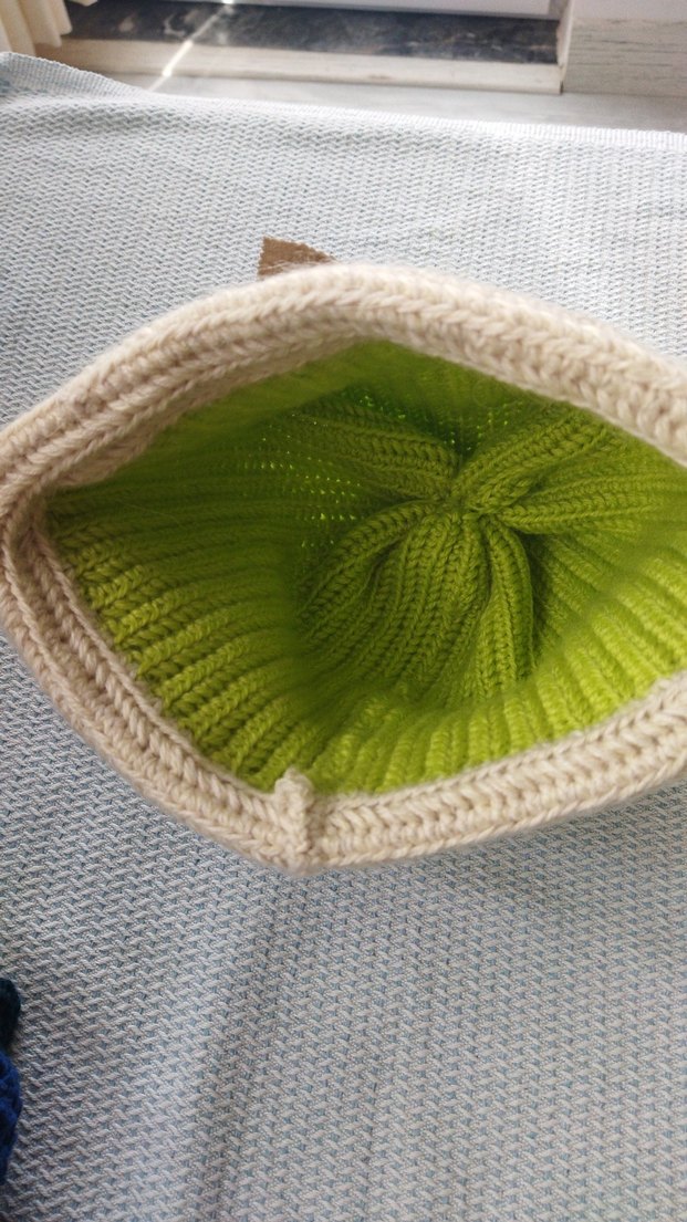 Yeşil Pastel Örgü Kadın Bere - Görsel 4