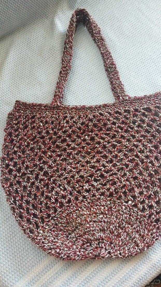 Bohem Örgü Kadın Çanta - Görsel 3