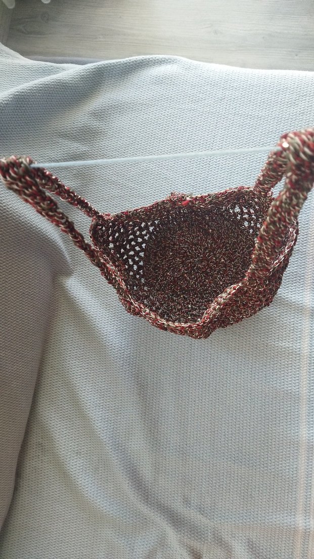 Bohem Örgü Kadın Çanta - Görsel 2