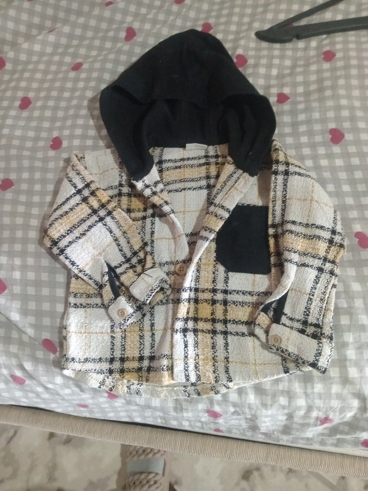 Düğmeli Gri Erkek Çocuk Gömlek - Görsel 2