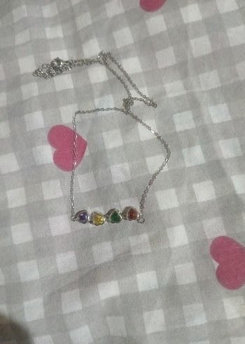 Çelik renkli kolye - Görsel 2