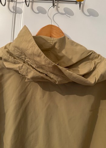 Bej Midi Kadın Yağmurluk - Görsel 3