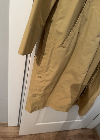 Bej Midi Kadın Yağmurluk - Görsel 6
