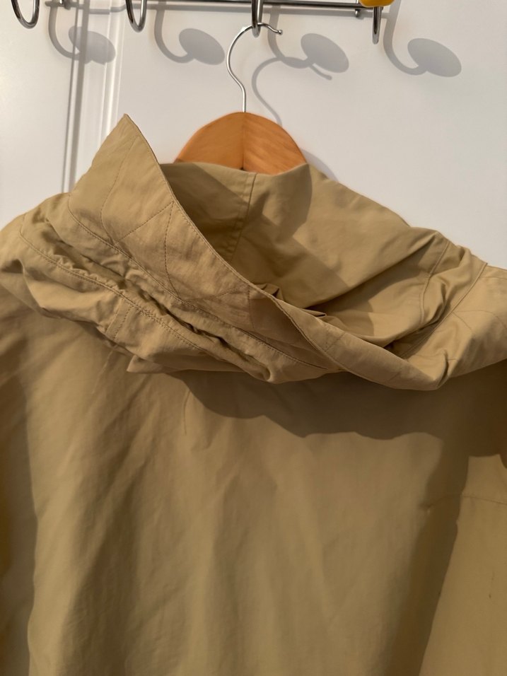 Bej Midi Kadın Yağmurluk - Görsel 3