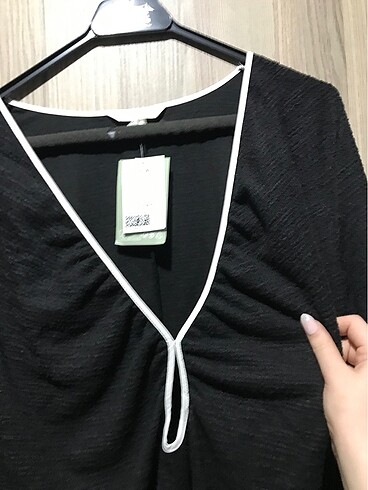 H&M Büzgülü Elbise