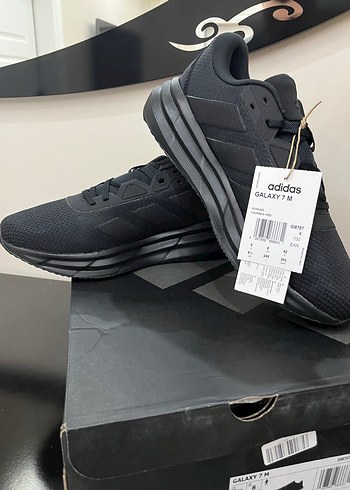 Adidas Galaxy 7 M Siyah Erkek Koşu Ayakkabısı - Görsel 4
