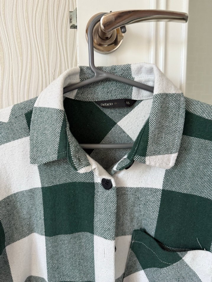 Kareli oduncu gömlek - Görsel 2