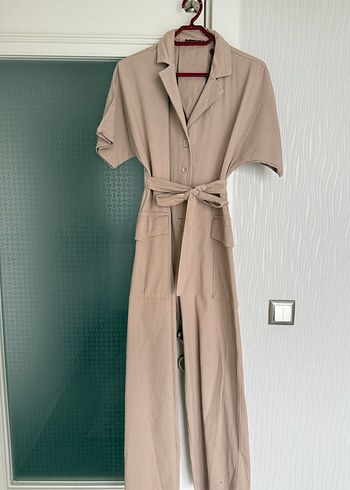 Bej Kemerli Kadın Uzun Tulum - Görsel 2