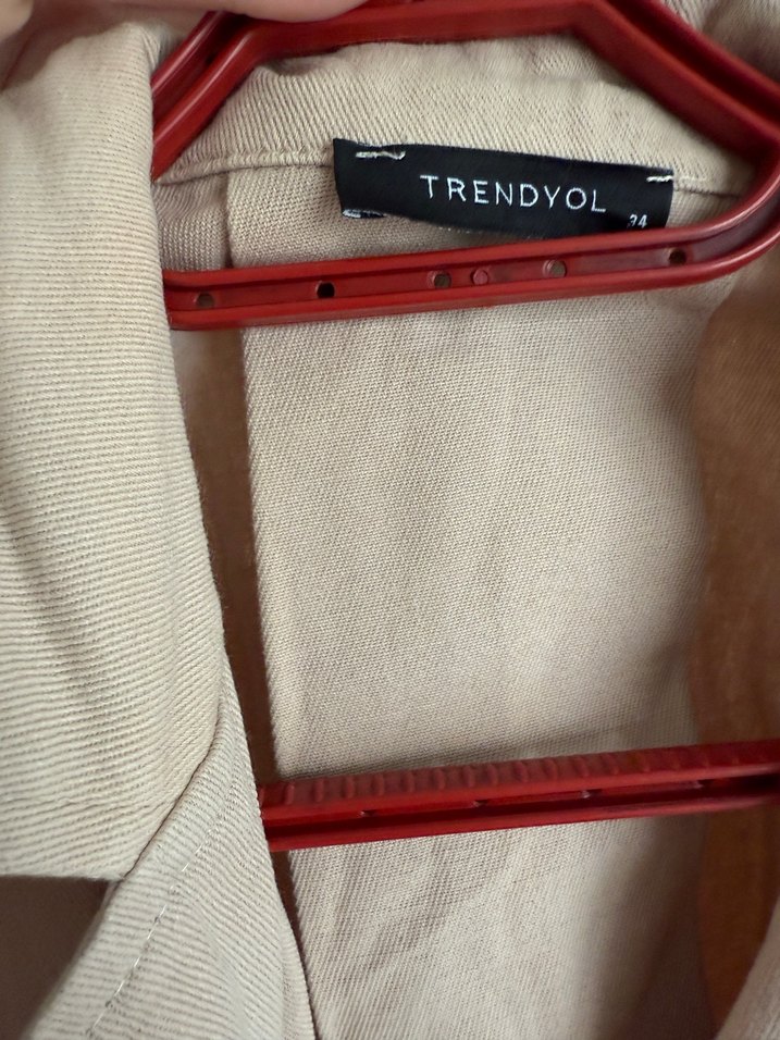 Bej Kemerli Kadın Uzun Tulum - Görsel 5