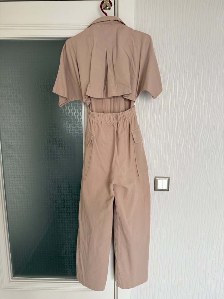 Bej Kemerli Kadın Uzun Tulum - Görsel 3