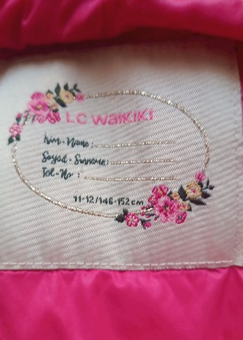 Kız Çocuk Pembe Kapüşonlu Fermuarlı Yelek - Görsel 3