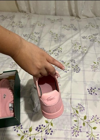 Lacoste Pembe Bağcıklı Kadın Spor Ayakkabı - Görsel 2