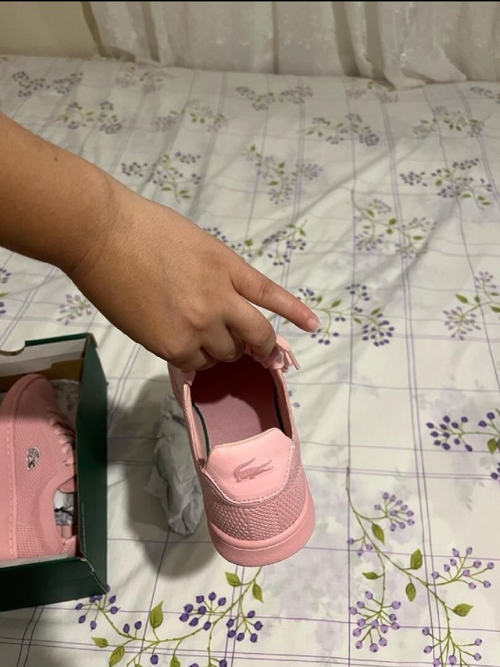 Lacoste Pembe Bağcıklı Kadın Spor Ayakkabı - Görsel 2