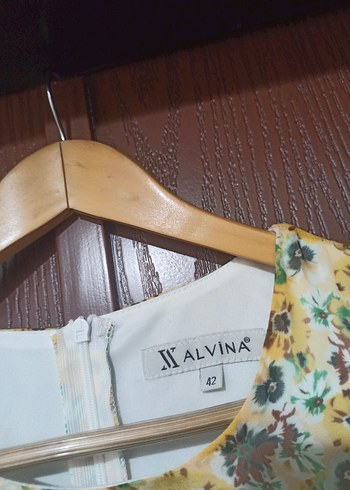 Alvina uzun kollu şifon uzun elbise - Görsel 3