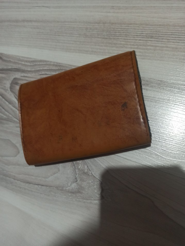 Nakışlı Deri Kadın Cüzdanı - Görsel 2