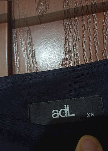 Lacivert Pilili Midi Etek - Görsel 2