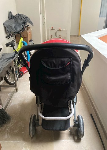 Sunny Baby Kırmızı-Gri Bebek Arabası - Görsel 3