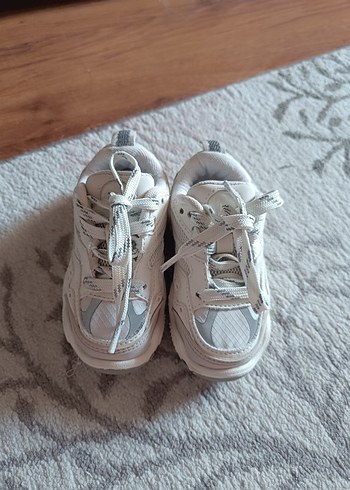 Beyaz Bağcıklı Kız Spor Ayakkabısı - Görsel 4