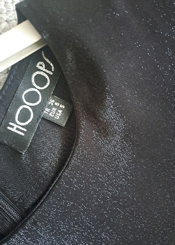 Siyah Uzun Kollu Uzun Kadın Elbise - Görsel 6