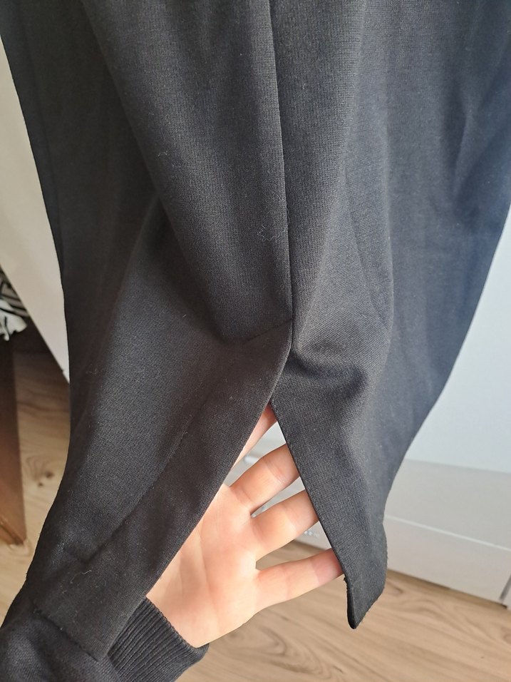 Kadın Siyah Midi Gotik Elbise - Görsel 3