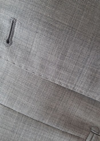 Gri Erkek Ofis Takım Elbise Ceket - Görsel 3