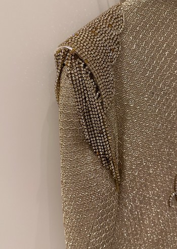 Bej Nakışlı Çocuk Takım Elbise - Görsel 4