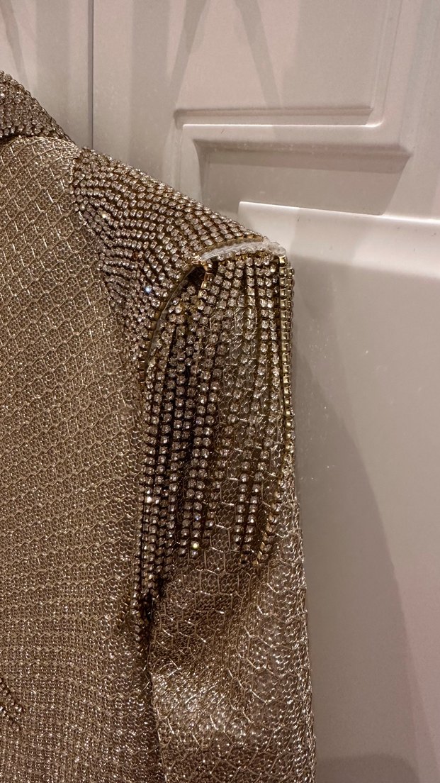 Bej Nakışlı Çocuk Takım Elbise - Görsel 3