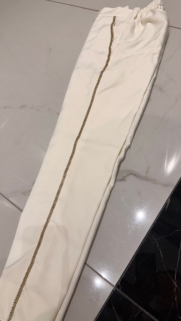 Bej Nakışlı Çocuk Takım Elbise - Görsel 5