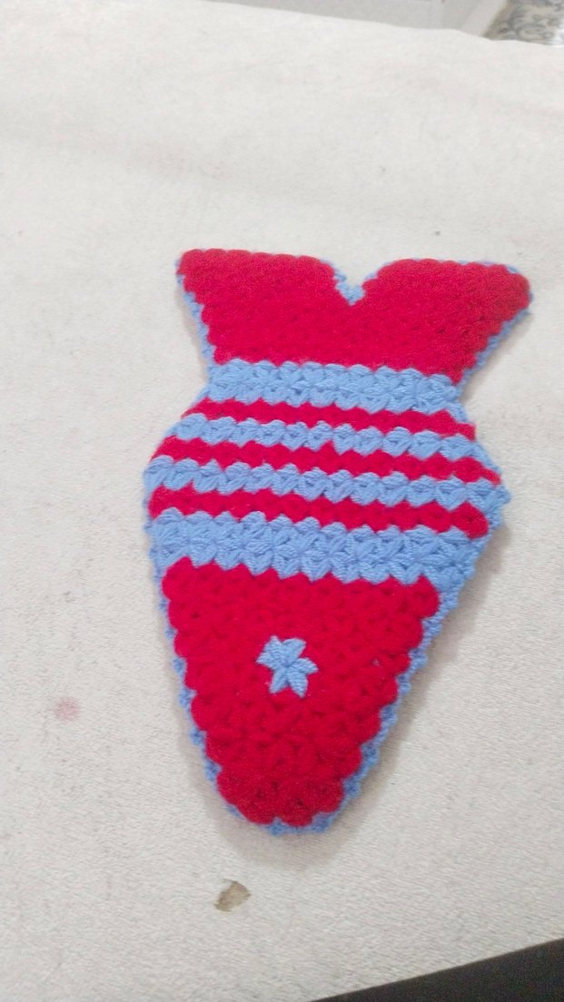 Renkli Örgü Banyo lifi - Görsel 2