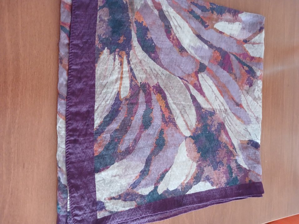 Mor Bohem Tarzı Kadın şal - Görsel 3