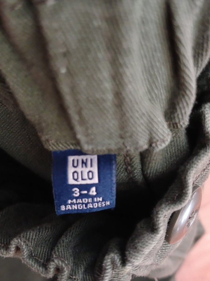 Kız çocuk Lacivert Kemerli Regular Fit Denim Pantolon - Görsel 4