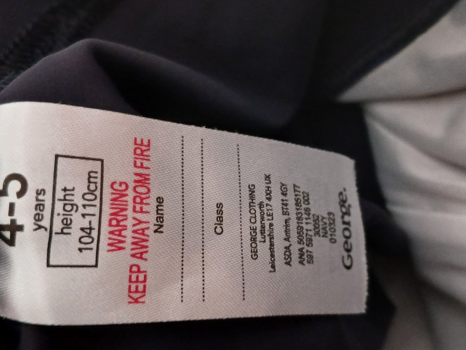 Erkek Çocuk Koyu Mavi Yüzme Şortu George - Görsel 4