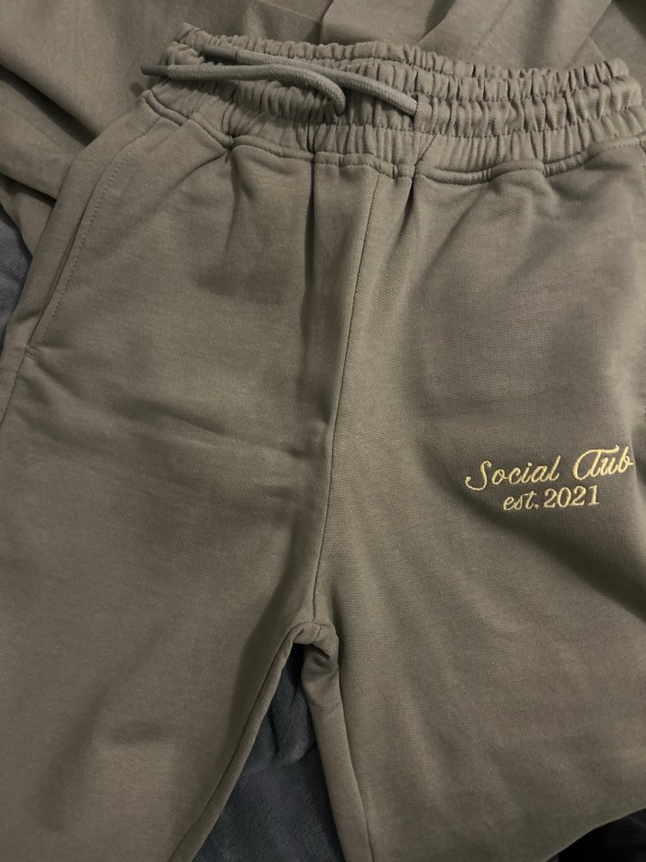 yeşil Kapüşonlu erkek çoçuk Eşofman Takımı - Görsel 2