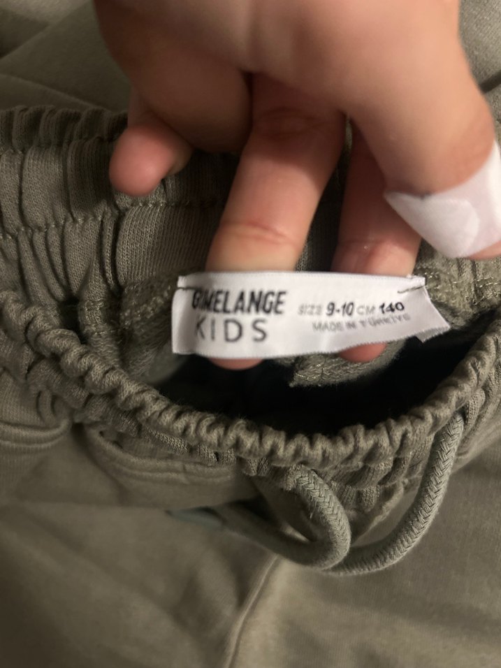 yeşil Kapüşonlu erkek çoçuk Eşofman Takımı - Görsel 3