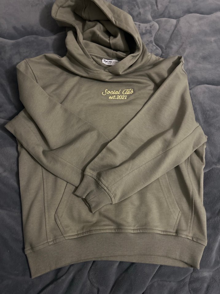 yeşil Kapüşonlu erkek çoçuk Eşofman Takımı - Görsel 5