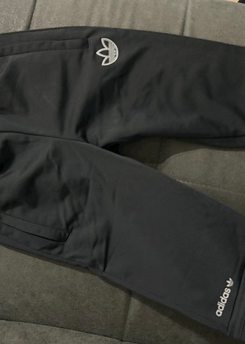 Erkek Adidas Gri Fermuarlı Eşofman Takımı - Görsel 6