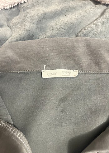 Gri Süet Kadın Gömlek sıfır Kollu - Görsel 3