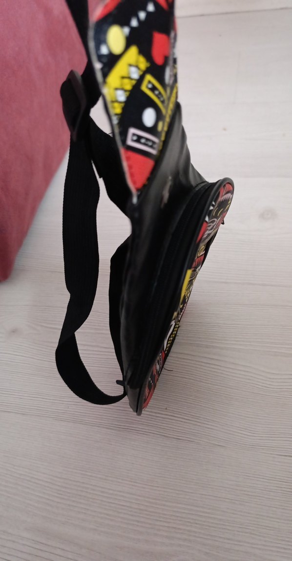 Renkli Desenli Kadın Çapraz Çanta - Görsel 4