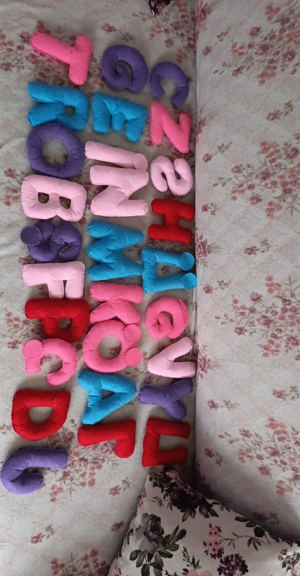 keçe alfabe harfleri - Görsel 3