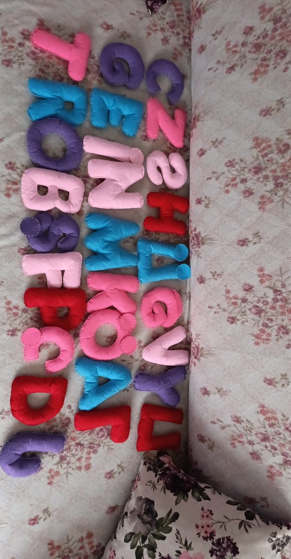 keçe alfabe harfleri - Görsel 4