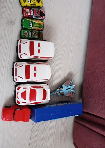 Renkli Oyuncak Araba Seti - Görsel 3