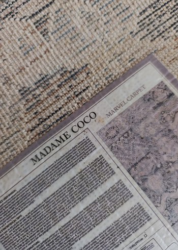 Gri Bohem Desenli Halı - Görsel 6