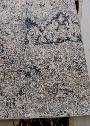 Gri Bohem Desenli Halı - Görsel 11