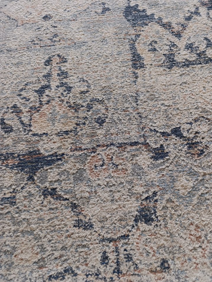 Gri Bohem Desenli Halı - Görsel 3