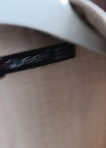 Bej Düğmeli Keten Kadın Gömlek - Görsel 5