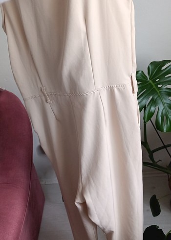 Bej Minimalist Tulum, Kolsuz, Midi Boy - Görsel 5