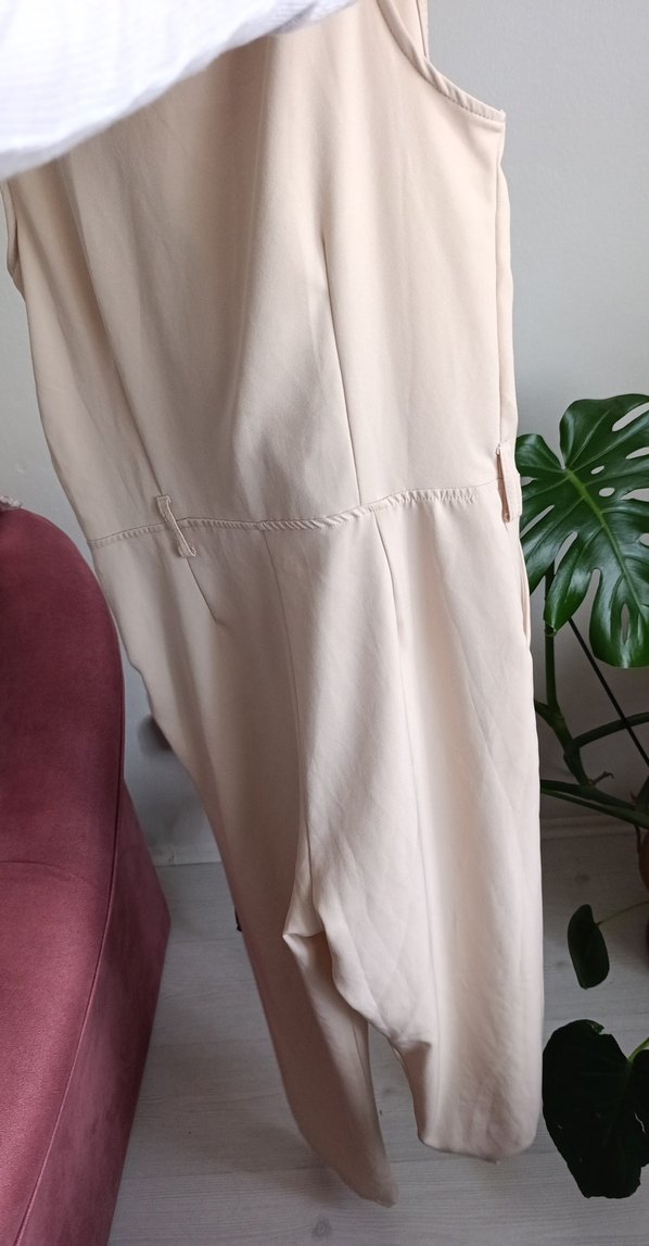 Bej Minimalist  Tulum, Kolsuz, Midi Boy - Görsel 5