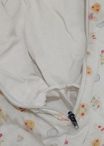 Çiçek Desenli Bebek Tulum - Görsel 4