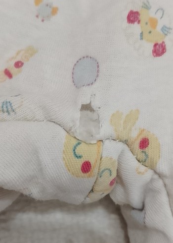 Çiçek Desenli Bebek Tulum - Görsel 3